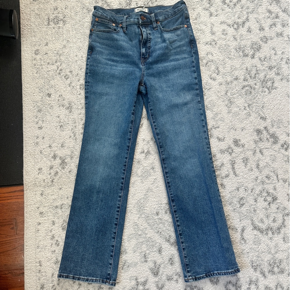 Madewell Indigo Boot Cut Jeans
